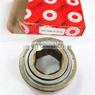 Hot sales Brand Deep Groove Ball Bearing 207-KRRB-AH02 size 31.75x72x25mm Radial Insert Ball Bearing 207-KRR-B-AH02 in stock