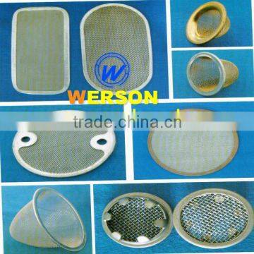 Stainless Steel Mesh Disc Edge Wrapped With Metal - photo-3