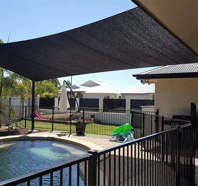 12 Meter Width Black Color Shade Net 50% Shade Rate photo-5