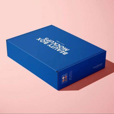 Custom Soy Ink Printed Design Corrugated Cardboard Packaging Mailer Box Folding Post Airplane Shipping Mailing Box photo-3