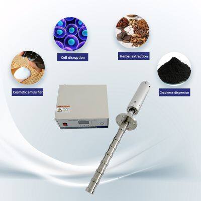 Ultrasonic Homogenizer Dispersion Emulsification Machine for Hemp Oil Mixing and Efficient Emulsifying