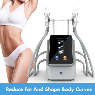 Face and Body Shaping Cold Treatment Machine Cold Tshock and Ice Plates for Fat-Freezing Body Contouring Face Tightening photo-3