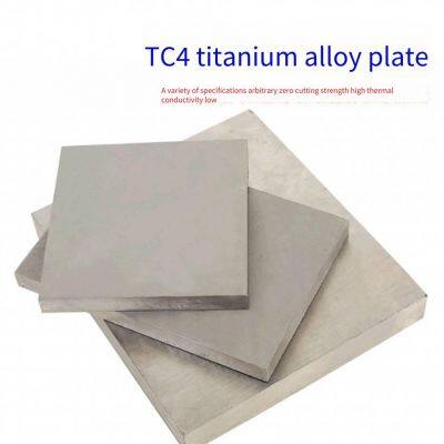 in - Stock Tc4 Titanium Alloy Plates From the Source Factory, Cold - Rolled, Hot - Rolled, Annealed, Cut Into Pieces for Retail