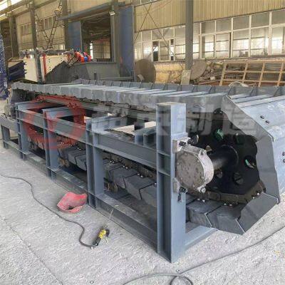 scraper conveyor manufacturer, chaoying manufacturing. 13-meter-long chain plate feeder for river pebbles