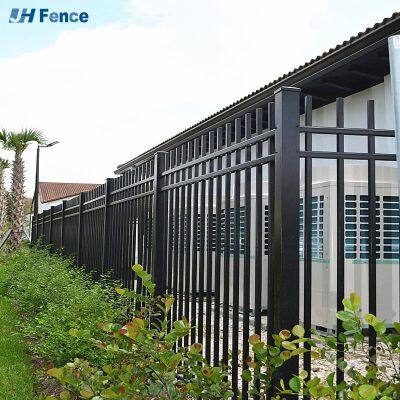 Decorative Wrought Iron Galvanized Steel Fence for Garden Safety and Ornament photo-4
