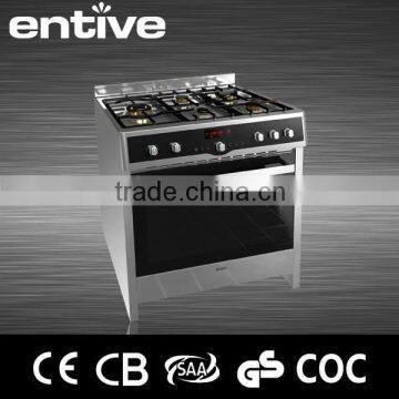 Free Stand Double Gas Oven With 5 Top Burners photo-2