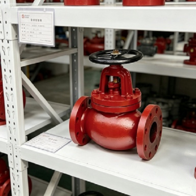 CBT4008-2005 Flanged Cast Iron Globe Valve With PN16 Pressure Rating