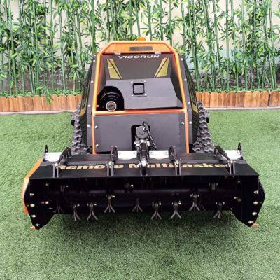 MTSK1000 Multifunction Industrial 4-Stroke 764cc Gasoline Engine Wireless Radio Control Caterpillar Flail Mower photo-4