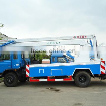 2015 Top Selling Dongfeng 18-20M truck mounted aerial work platform in Peru