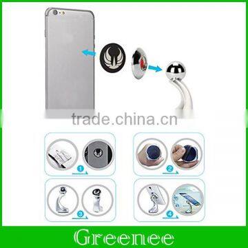 2016 Newest Black Universal 360 Degrees Car Dashboard Kit Mount Sticky Magnetic Stand Holder For IPhone 6 Plus photo-5
