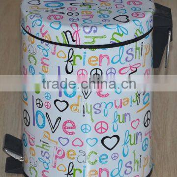30l pedal dustbin garbage container for sales