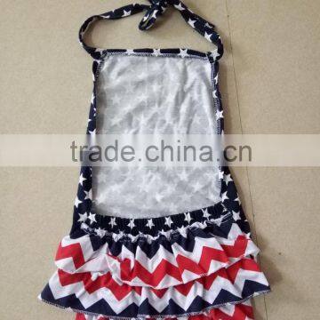 Independence Day summer halter dress halter dress child skirt pentagram