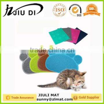 China factory price cat litter catcher mat/ dog paw cleaning mat