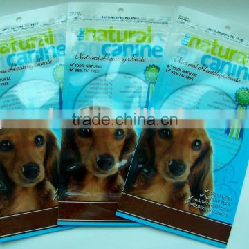 PE Vaccum Plastic dog food chips packaging bags for dry dog food