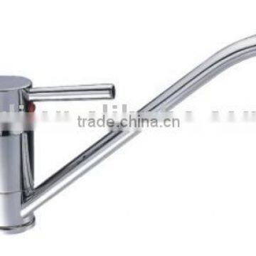 single handle brass sink tap