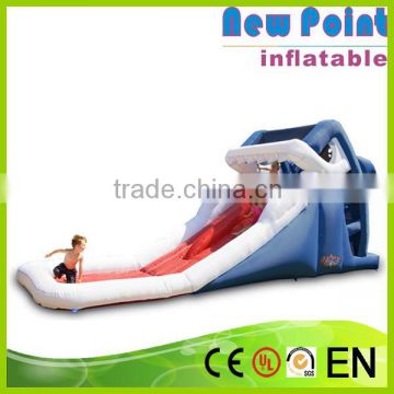 New Point Top Hot Selling Exciting Inflatable Slide With A Pool