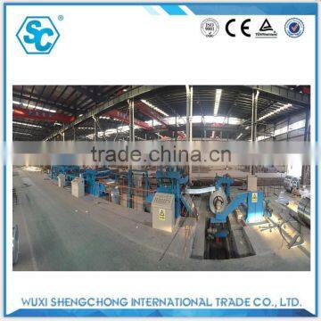 cold roll stainless steel cut to length line