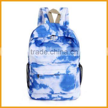 Wholesale Printed Girls School Canvas Backpack Bag photo-2