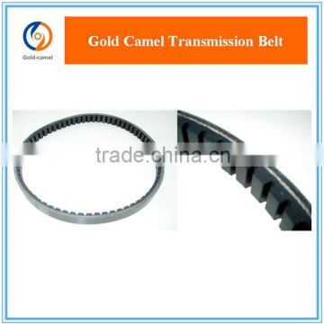 Rubber cogged v belt