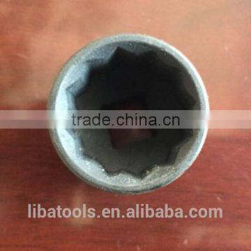 Automotive repair black finish maintenance impact sleeve/socket