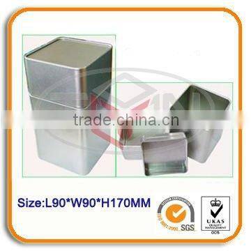 Tin box for Chinese tea packaging