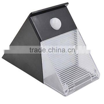 Quality Goods 12 Led Solar Human Body Induction Lamp Solar Wall Lamp Solar Garden Lamp Triangle Shape Led Light photo-6