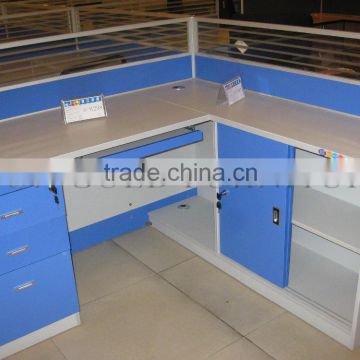 Typical Cheap Office Workstation Standard Size of Office Staff Desk Furniture(SZ-WS340)