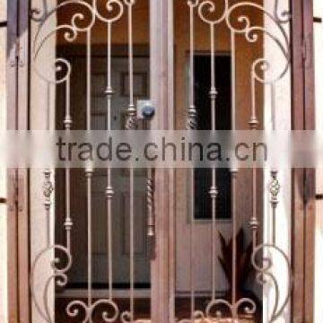 Wrought Iron Exterior Door,double Gate,security Gate, photo-6