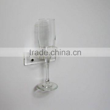 Clear Plastic Drink Rack, Acrylic Champagne Glass Holder, Wine, for Limousines