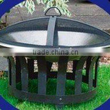 garden stainless steel fire pits