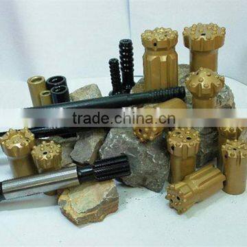 135mm DTH hammer drill bit,Hard rock drill bits,steel alloy drill bit,mining bits