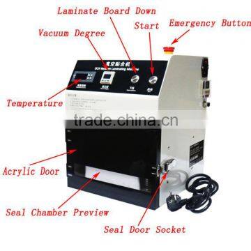 2015 Latest 3D Laminating Mobile Lamination Film Machine for Mobile LCD Laminating photo-2