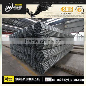 Q235 high quality hot dipeed galvanized steel pipe manufacture directly supply