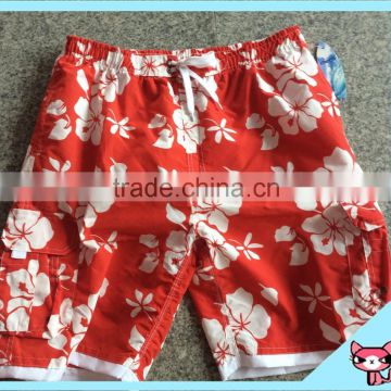 Hot Sale Summer Floral Sexy Hawaiian Board Short