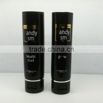 60ml PE Cosmetic Tube for Multi Gel Packaging /Black Cosmetic Tube for Shaving Gel for Man