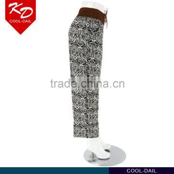 Custom Printed Harem Pants Rayon Harem Pants Women photo-2