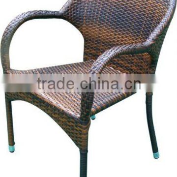 Hotel Rattan/wicker chair with armrest