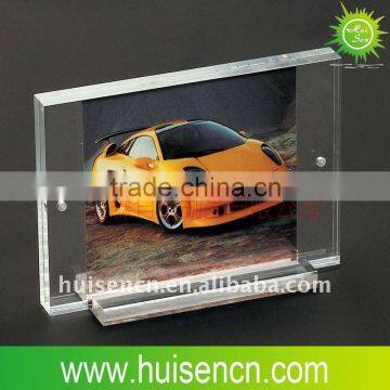 Fashion acrylic photo frame,plastic block