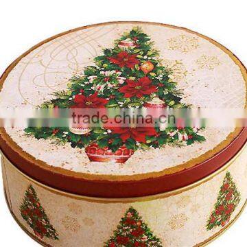 Christmas Item Type Round Gift Box