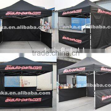 China suppiler folding tent with two sidewalls