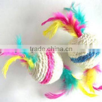 Fether Sisal Cat Toys