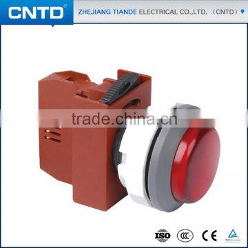 CNTD Button Switch Indicating Lamp Button Switch Pushbutton Switch With Waterproof Cover C3LIF