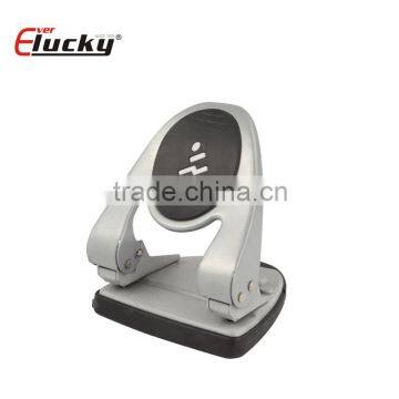 Factory supply custom shaped 30 sheets paper hole punch with lock