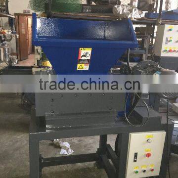 Customizable two shaft shredder machine plastic pipe hard plastic shredder