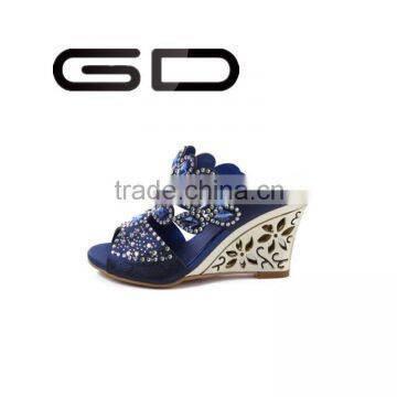 GD Mature Women High Heel Shoes Slipper Out Side Shoes Fashion Foot Wear photo-6