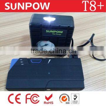 SUNPOW OEM best selling car accessories mini battery booster jump start a car