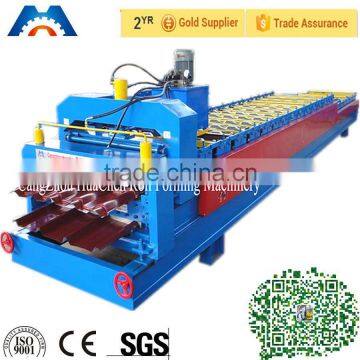 Color Steel Step Roof Tile Roll Forming Machine