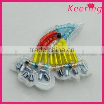 Wholesale custom ladies beads patches for clothing