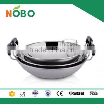 Eco -friendly Stainless Steel Woks With Best Price photo-2