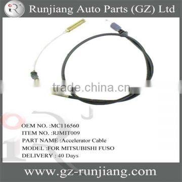 MC116560 accelerator cable use for mitsubishi canter 86-93 series truck parts